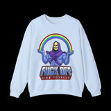 Fuck Off Like Totally Retro Skeletor Sweatshirt