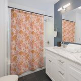 Groovy Girly Floral Shower Curtain