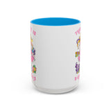 This Shit is Bananas Lady Lovely Locks Cute Retro Mug