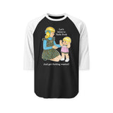 Let's Listen to Yacht Rock and Get Fucking Wasted! Retro Raglan Baseball Shirt