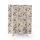 Kitschy Kitties Shower Curtain