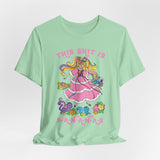 This Shit is Bananas Cute Retro Lady Lovely Locks T-Shirt