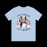 I'm a Creep, I'm a Weirdo Retro Rushton Rubber Face Skunk T-Shirt