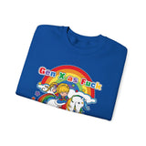 Gen X as Fuck Retro Rainbow Brite Sweatshirt