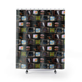 90s Timeless Television Shower Curtain