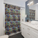 Star Trek TNG Tarot Cards Shower Curtain