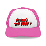 Where's the Beef? Retro Trucker Hat for Dogs