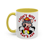 I Don't Give a Rat's Ass Retro Chuck E. Cheese Mug