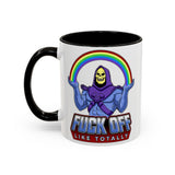 Fuck Off Like Totally Retro Skeletor Mug