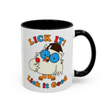 Lick It! Lick it Good - Mr. Owl Funny Retro Mug
