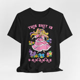 This Shit is Bananas Cute Retro Lady Lovely Locks T-Shirt
