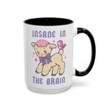 Insane in the Brain - Cute Retro Mug