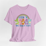 Retro 80s Gen X We Don't Care Bears T-Shirt