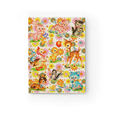 Cute Vintage Baby Animals Hardcover Notebook