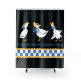 Sassy Cunt-ry Goose Shower Curtain