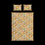 Cute Kitschy Baby Animals Cotton Duvet & Pillow Shams