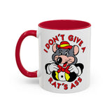 I Don't Give a Rat's Ass Retro Chuck E. Cheese Mug