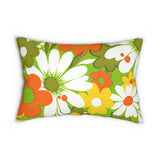 Retro Flower Power Pillow