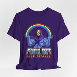Fuck Off Like Totally Retro Skeletor T-Shirt