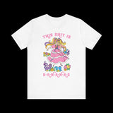 This Shit is Bananas Cute Retro Lady Lovely Locks T-Shirt