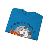 Beware the Wrath of Menopossum Sweatshirt