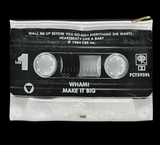 WHAM! Make it Big Cassette Tape Zipper Pouch