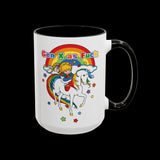 Gen X as Fuck Retro Rainbow Brite Mug