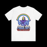 Fuck Off Like Totally Retro Skeletor T-Shirt