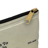 John Coltrane Cassette Tape Zipper Pouch