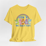 Retro 80s Gen X We Don't Care Bears T-Shirt