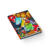 Cute Retro Paint Book Puppy Hardcover Notebook