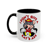 I Don't Give a Rat's Ass Retro Chuck E. Cheese Mug