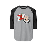 Where's the Beef Retro Raglan Baseball Shirt