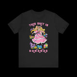 This Shit is Bananas Cute Retro Lady Lovely Locks T-Shirt