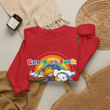 Gen X as Fuck Retro Rainbow Brite Sweatshirt