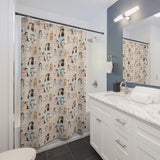 Kitschy Kitties Shower Curtain