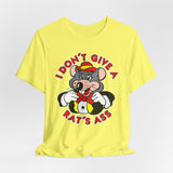 I Don't Give a Rat's Ass Retro Chuck E. Cheese T-Shirt
