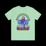 Fuck Off Like Totally Retro Skeletor T-Shirt