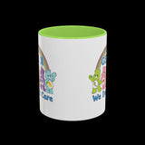 Retro 80s Gen X We Don't Care Bears Mug