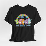 Retro 80s Gen X We Don't Care Bears T-Shirt