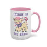 Insane in the Brain - Cute Retro Mug