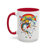 Gen X as Fuck Retro Rainbow Brite Mug