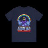 Fuck Off Like Totally Retro Skeletor T-Shirt