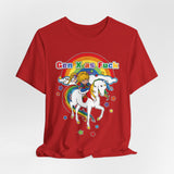 Gen X as Fuck Retro Rainbow Brite T-Shirt