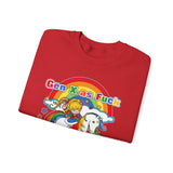 Gen X as Fuck Retro Rainbow Brite Sweatshirt