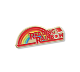 Reading Rainbow Lapel Pin