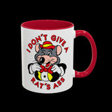 I Don't Give a Rat's Ass Retro Chuck E. Cheese Mug