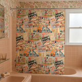 Fun Vintage Toys Shower Curtain