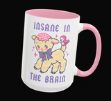 Insane in the Brain - Cute Retro Mug