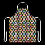 Retro 80's Scratch 'N Sniff Stickers Apron
